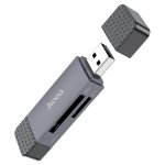 HOCO HB45 Spirit 2-in-1 USB & Type-C 2.0 card Reader -(6MW) - Image 4