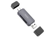 HOCO HB45 Spirit 2-in-1 USB & Type-C 2.0 card Reader -(6MW) - Image 7