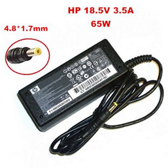 HP 18.5V 3.5A 65W Yellow Pin Laptop Charger (6MW)