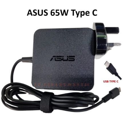 ASUS TYPE C 20V 3.25A 65W BOX Type Laptop Charger (6MW)