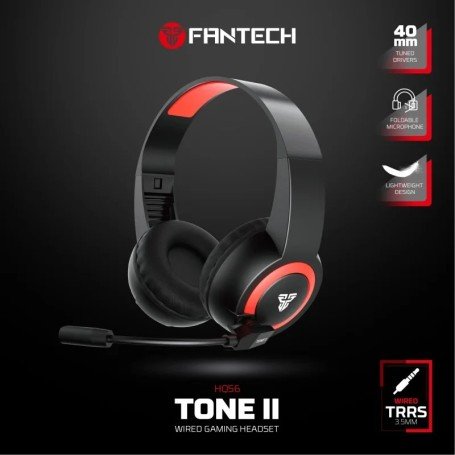 networking-fantech-hq56-tone-ii-wired-gaming-headset Fantech HQ56 TONE ll Wired 3.5MM Gaming Headset (6MW) - Image 1