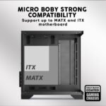 ARMAGGEDDON AQUARON WIBO BLACK CASING (Without Fans) - Image 3