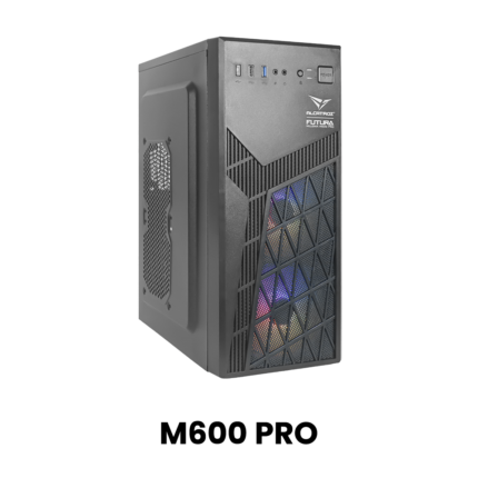 ALCATROZ FUTURA MILLENIA M600 PRO ATX CASING WITH 235W Power Supply & 02 X RGB Fans (01YW for PSU)