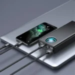 Baseus Amblight Digital Display Quick Charge Power Bank 30000mAh Black -65W (Include Baseus Xiaobai series fast charging Cable Type-C to Type-C 100W(20V/5A) 1m Black -(6MW) - Image 3