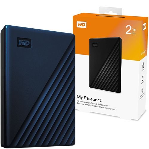 wd_2tb WD 2TB My Passport Portable Hard Disk (2YW) - Image 1