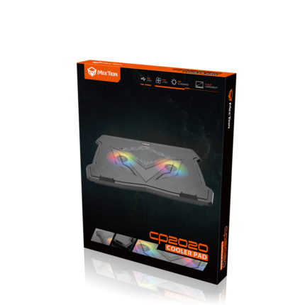 Meetion MT-CP2020 Gaming Laptop Cooling Pad (9''-14'') (6MW)