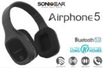 SonicGear AirPhone 5 Bluetooth Headphone (6MW)