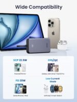 UGREEN 20000mAh 22.5W Power Bank with Built-in Type-C Cable - PB505 - 45762 -(1YW) - Image 8