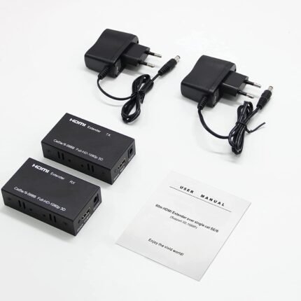 HDMI Extender 60M (By Cat 6 Cable)