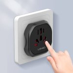 LDNIO Universal Adapter 2500W-Z7(US/AU/UK/EU) UK Plug Type - Image 3