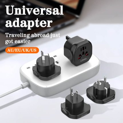LDNIO Universal Adapter 2500W-Z7(US/AU/UK/EU) UK Plug Type