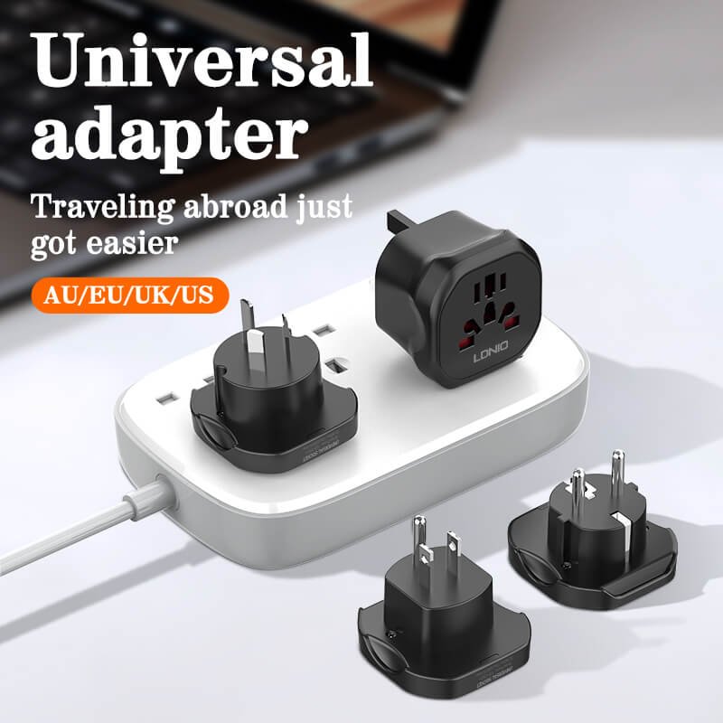 6618cca35d6aa LDNIO Universal Adapter 2500W-Z7(US/AU/UK/EU) UK Plug Type - Image 1