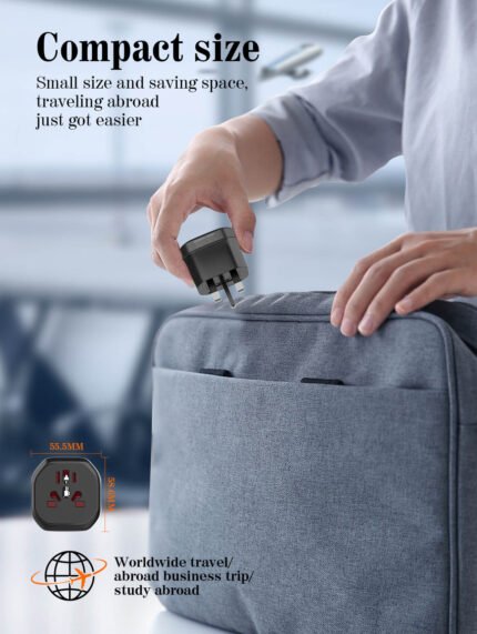 LDNIO Universal Adapter 2500W-Z7(US/AU/UK/EU) UK Plug Type - Image 7