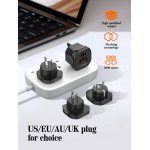 LDNIO Universal Adapter 2500W-Z7(US/AU/UK/EU) UK Plug Type - Image 8