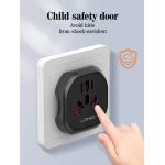 LDNIO Universal Adapter 2500W-Z7(US/AU/UK/EU) UK Plug Type - Image 9