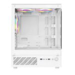 Armaggeddon Deepfreeze Duplex 2 Chroma MATX Gaming PC Case With Mesh Front Panel (White Colour) (With 3 x CHROMA Fans) - Image 9