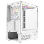 Armaggeddon Deepfreeze Duplex 2 Chroma MATX Gaming PC Case With Mesh Front Panel (White Colour) (With 3 x CHROMA Fans) - Image 3