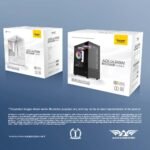 Armaggeddon Deepfreeze Duplex 2 Chroma MATX Gaming PC Case With Mesh Front Panel (White Colour) (With 3 x CHROMA Fans) - Image 10