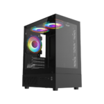 ARMAGGEDDON AQUARON DUPLEX 2 CHROMA BLACK CASING WITH 03 FANS - Image 9
