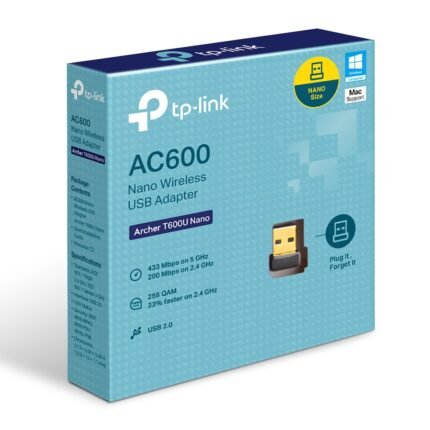 TP-LINK ARCHER T600U NANO AC600 WIRELESS USB ADAPTER (2YW)