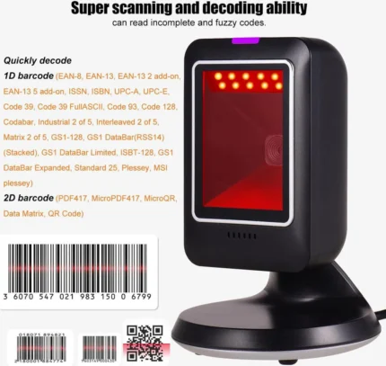 Barcode MP6300Y 2D Desktop Barcode Scanner (6MW) - Image 8