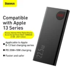 Baseus 20000mAh 22.5W Adaman Metal Digital Display Quick Charge Power Bank (1YW) - Image 4