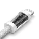 Baseus Dynamic Series Fast Charging Data Cable Type-C to iP 20W 2m White (1YW) - Image 9