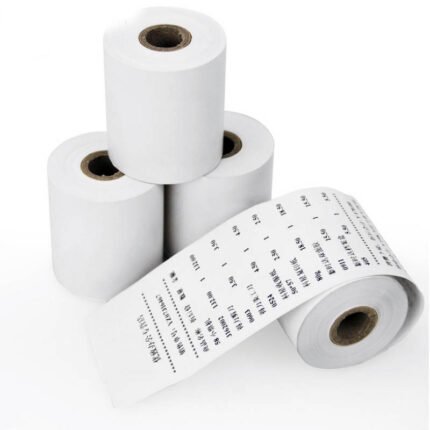 Thermal Paper Roll 56MM X 45MM- 1 PCS (for Reload Machines & Cash Registers)