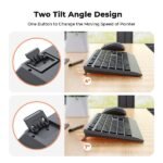 MEETION C2000 Wireless Keyboard and Mouse Combo Rechargeable 2.4GHz & Bluetooth (1YW) - Image 17