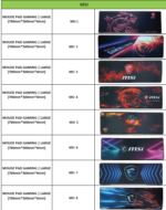 Gaming Mouse Pad LARGE (Mix Design) (790mm*300mm*4mm) - Image 4
