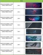 Gaming Mouse Pad LARGE (Mix Design) (790mm*300mm*4mm) - Image 5