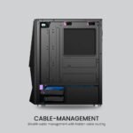 ARMAGGEDDON TRITRON 3 BLACK WITH 03 ARGB FANS BUILT IN - Image 4