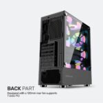 ARMAGGEDDON TRITRON 3 BLACK WITH 03 ARGB FANS BUILT IN - Image 5