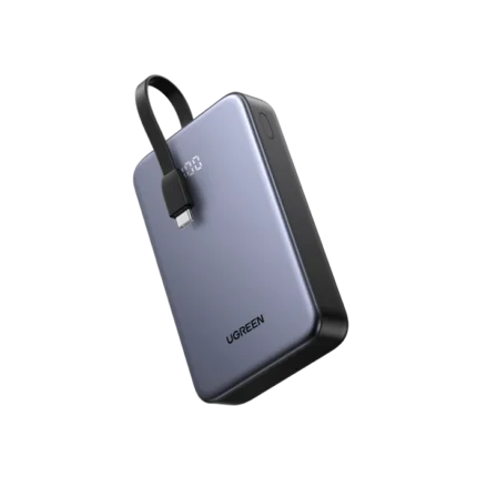 UGREEN 20000mAh 22.5W Power Bank with Built-in Type-C Cable - PB505 - 45762 -(1YW)