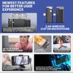 SONEIGEAR WLM3000DUO WIRELESS CLIP-ON MICROPHONE (DUAL MIC) (6MW) - Image 5