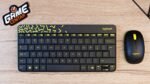 LOGITECH MK240 Wireless Keyboard and Mouse Combo- Black/Chartreuse Yellow (1YW) - Image 4