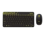 LOGITECH MK240 Wireless Keyboard and Mouse Combo- Black/Chartreuse Yellow (1YW) - Image 7