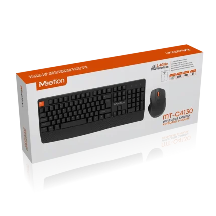 MEETION MT–C4130 WIRELESS COMBO KEYBOARD AND MOUSE (1YW)