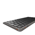 Meetion iKey K210 Bluetooth & 2.4G Wireless Ultra Thin Mini Rechargeable Keyboard-Black (1YW) - Image 6