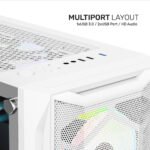 ARMAGGEDDON TRITRON 2 WHITE CASING WITH 03 ARGB FANS BUILT IN - Image 2