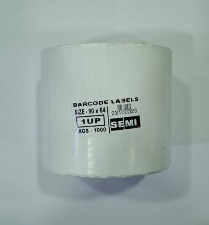 Barcode Label 90mm x 64mm Barcode Roll 1 UP SEMI(1000pcs)