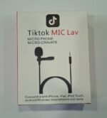 Tiktok MIC Lav Coller Microphone 3.5MM