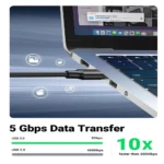 UGREEN 1 Meter USB 3.0 Male to USB Female Extension Cable- US129 - 10368 -(1YW) - Image 5