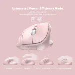 MICROPACK MP-V01W RF 2.4G WIRELESS ERGONOMIC MOUSE (1YW) - Image 5