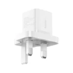 Baseus GaN5 Fast Charger Mini 1C 20W UK Moon White (1YW) - Image 5