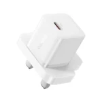 Baseus GaN5 Fast Charger Mini 1C 20W UK Moon White (1YW) - Image 7