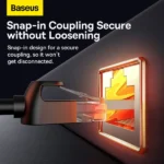 Baseus AirJoy Series Network Cable Connector Cluster Black (2PC/Pack) - Image 10