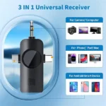 F11-2 Dual Wireless Clip Microphone - Image 3