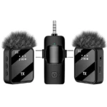 F11-2 Dual Wireless Clip Microphone - Image 7
