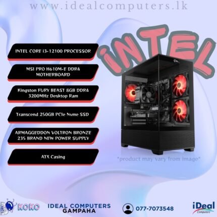 Intel Core i3 12th Generation System Only (Brand New)